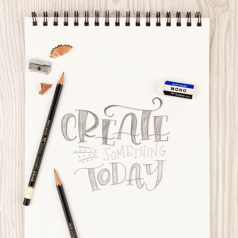 Tombow Mono Eraser, 40 PC Display Box, White, Small, 40-Pack