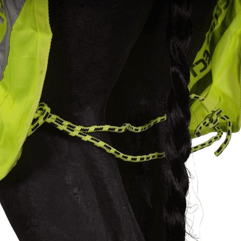 Shires Equi-Flector Mesh Exercise Sheet-Yellow-4ft0