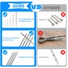 Cotter Pin Assortment Kit, SDTC Tech 20 PCS 304 Stainless