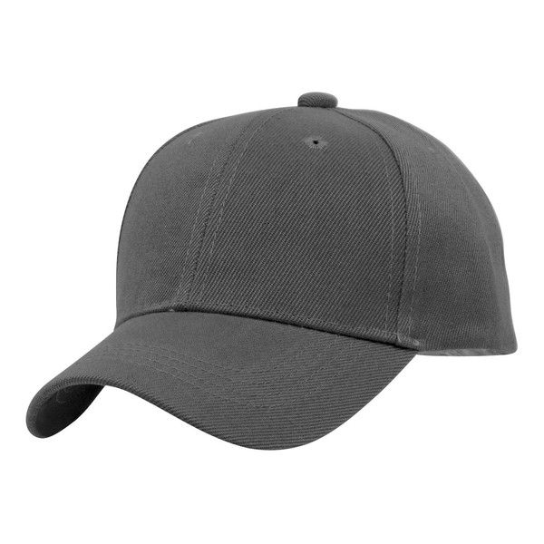 TOP HEADWEAR Blank Youth Baseball Adjustable Hook and Loop Hat