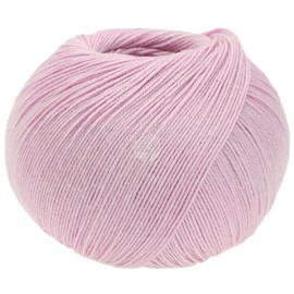 LANA GROSSA Meilenweit Seta, high-quality sock yarn with silk content, machine washable, hand knitting yarn, 55% virgin wool (merino), polyamide and silk, 100 g wool for knitting and crochet, 400 m
