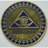 New Freemason Masonic All Seeing Eye Car Emblem