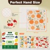 GIXSEGIE Swedish Dishcloths for Kitchen, 6 Pack Reusable Paper Towels,