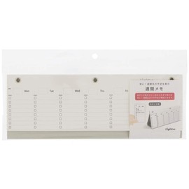 sansuta-文具 Memo raitexia Week Memo