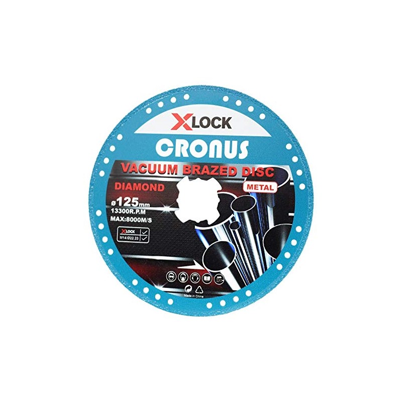 Professional Diamond Cutting Disc X-LOCK Diameter 125 mm in Various