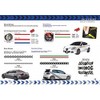 carstyling XXL Auto Zierstreifen Deco-Stripe rot 5 mm ~~~~~ schneller
