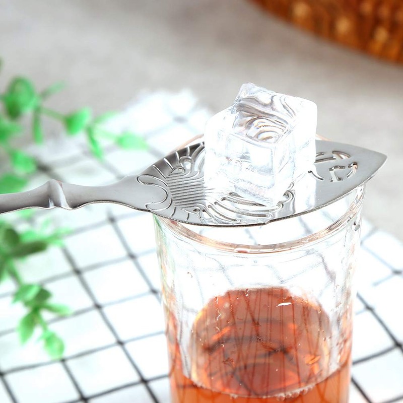 Absinthe Spoon, Sugar Spoon, Absinthe Spoon, for Stainless Steel(Leaf Absinthe