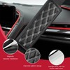 2 PCS Car Seat Belt Cover Pads, Soft Leather Safety