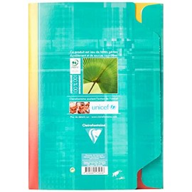Clairefontaine 5756C Pack of 50 Foolscap Sheets A4 21 x 29.7 cm Lined Ideal for School White