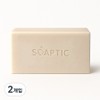 Soaptic natural soap moisturizing skin tone soothing cleansing, 105g, 2 packs / 솝틱 천연비누 보습 피부톤 수딩 클렌징, 105g, 2개입