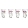 Coors Light Signature 3D Pint Glasses - Set of 4