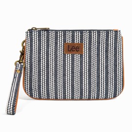 Lee Trend Stripe Wristlet Wallets for Women Slim Clutch Phone Wallet Purse LEE55-004JN