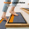 J JIMOO Stair Treads Non Slip for Wooden Steps, 15