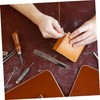 IWOWHERO Handheld Leather Making Puncher Tool Durable Craft Punching Tool