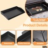 23" x 16" Universal Cast Iron Cooking Griddle, Flat Top