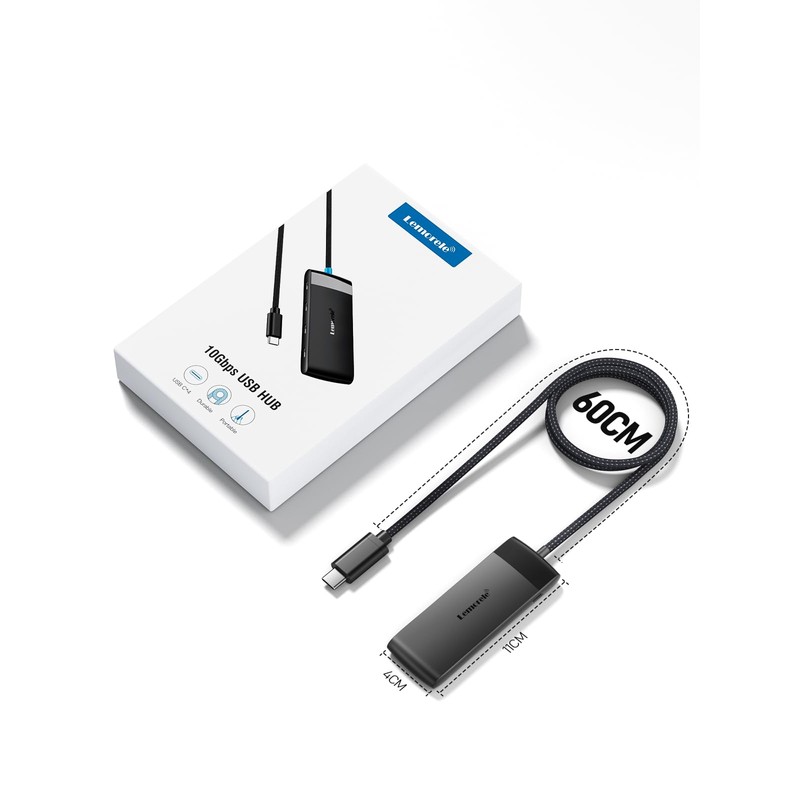USB-C Hub 10Gbps 5-in-1 USB-C 3.2 Port High Speed Data