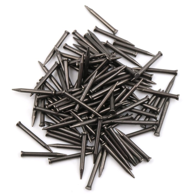 Design61 100 x Steel Pins Skirting Board Pins Nail 1.5