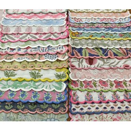Ridhi Cloth Napkins Reusable Washable Cotton Farmhouse Wedding Dinner Napkins for Thanksgiving Holiday Daily Wedding uses 18 x 18 Dinner Napkin