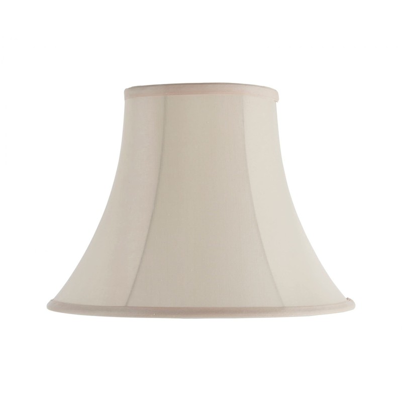 Endon CARRIE Cream Round Bell Lamp Shade- 14 inch