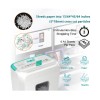 Bonsaii 6-Sheet Cross Cut Paper Shredder High Security Credit Card