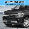 Front Bumper License Plate Bracket Compatible with Ford Expedition 2018