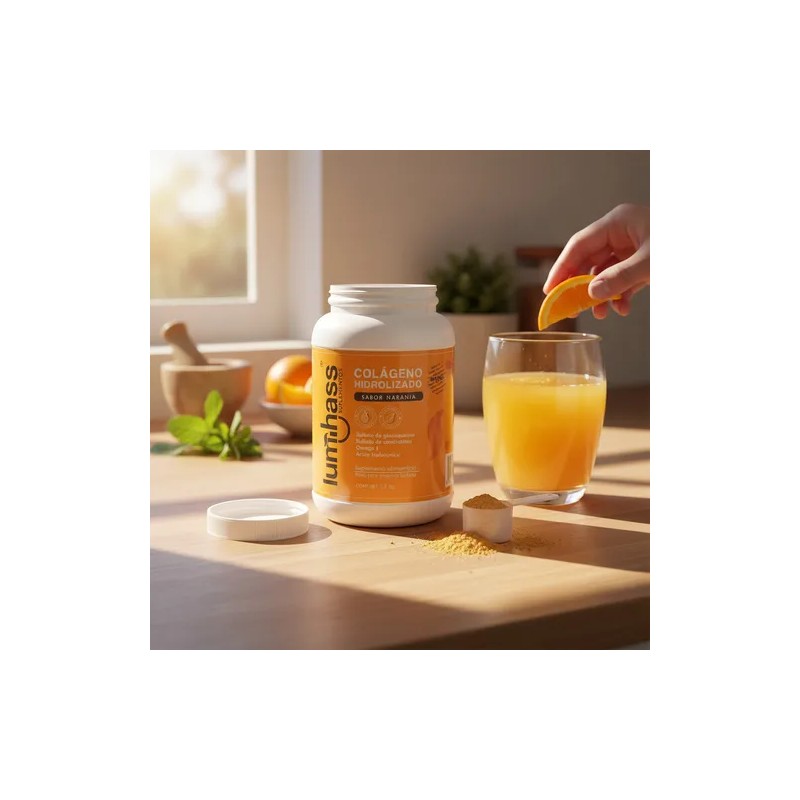 Colágeno Lumihass 3 Botes Sabor Fresa Y Naranja | Omega