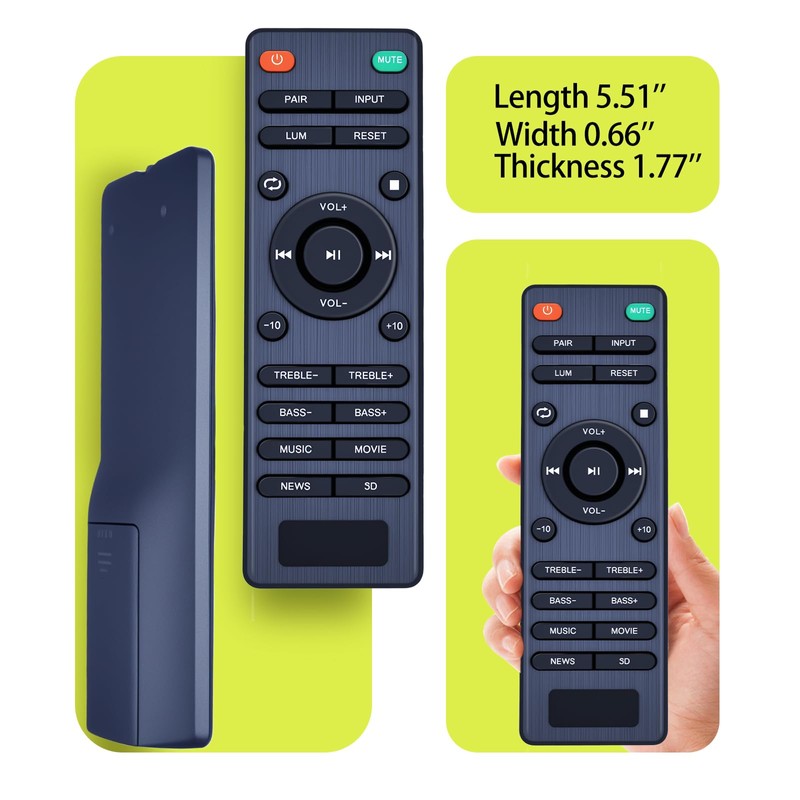RYQIF Remote Control for Abox FS22CS VMAI S4 2.1 TV