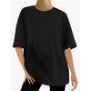Womens Oversized T Shirts Short Sleeve Summer Tops Crewneck Casual