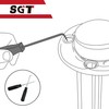 SGT Snap Ring Pliers Set,10 Pcs Internal & External Circlip