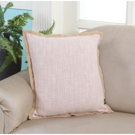 5M House of MV Picasso Set of 2 Cushion Covers | 100% Cotton | Soft & Breathable | Elegant Flange Border | 50x50 cm | Machine Washable | Ideal for Sofa, Bed, and Living Room Décor