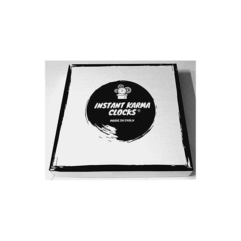 Instant Karma Clocks Wall Clock Gym Fitness Culture Training Sports