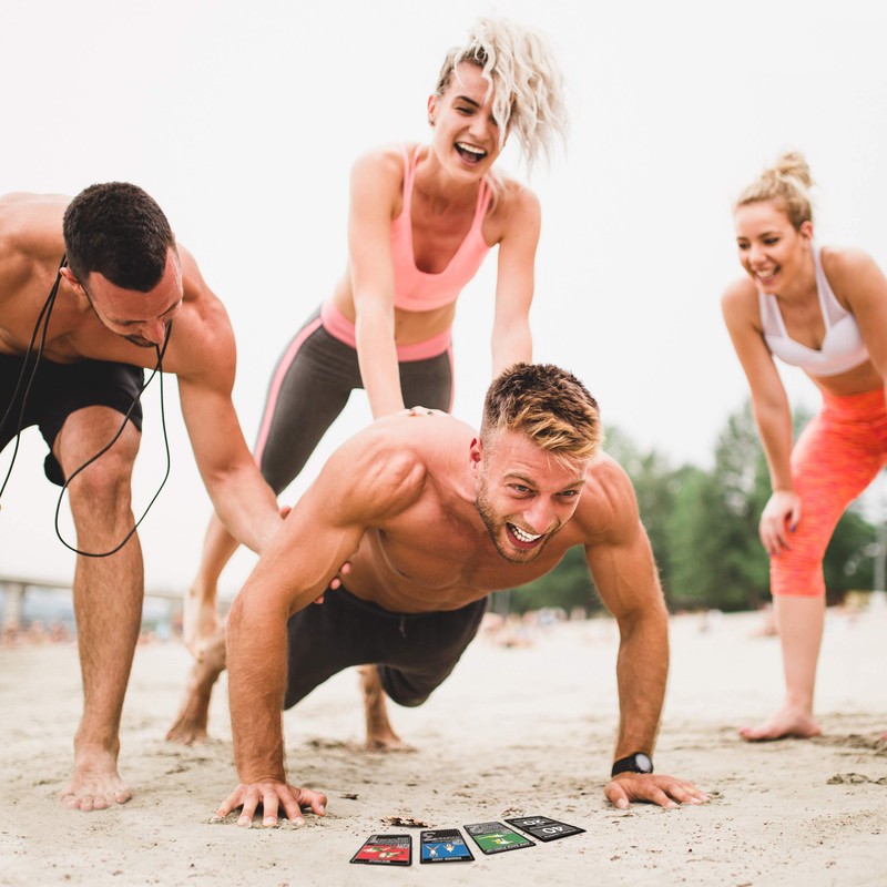 Stack 52 HIIT Interval Workout Game. Designed by Military Fitness