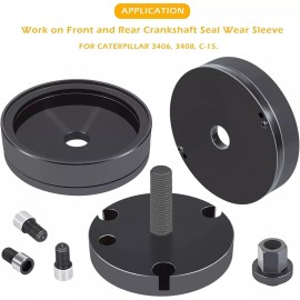Bonbo Front & Rear Crankshaft Seal Wear Sleeve Installer For Caterpillar 3406 3408 C15