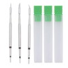 3 Piece Soldering Iron Tips Set Straight Curved Small Blade