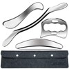 GYX COELE Professional Stainless Steel Muscle Scraper Tool Set, 4-Piece