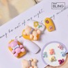 Cute Teddy Bear Primary Color Bear Nail Charms / 큐티 곰돌이 원색 컬러 곰 네일파츠