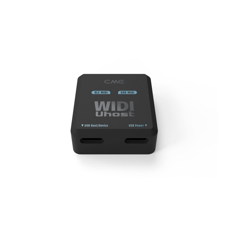 CME WIDI Uhost Wireless MIDI Adapter, USB-MIDI Compatible, Blue