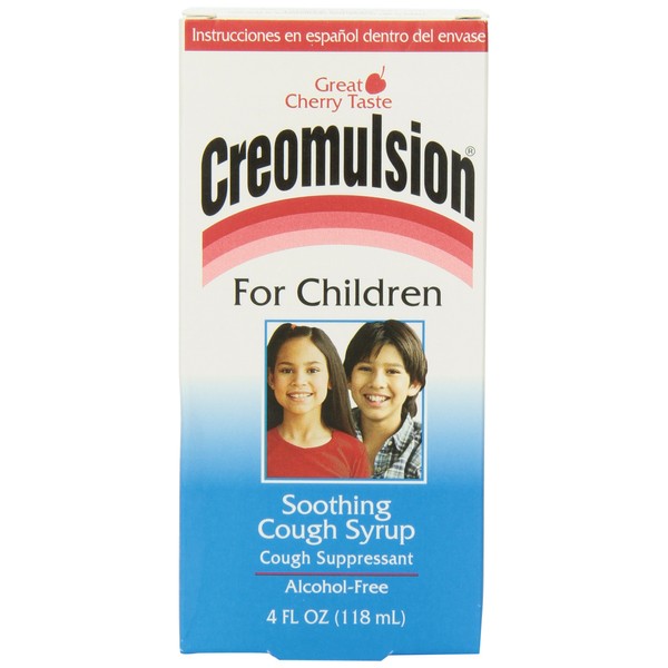 Creomulsion Children's Cough Syrup, 4 Ounce (Pack of 3)