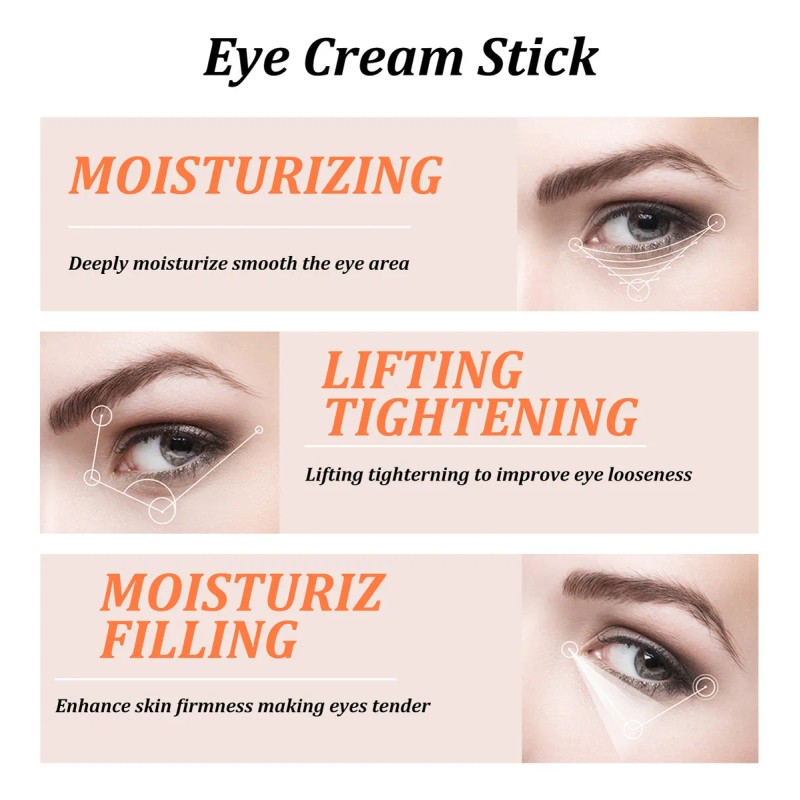 Advanced Snail Peptide Colágeno Firming Eye Cream 2pcs Todo Tipo