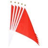 sourcing map Pack of 20 Flag Sticks, Hand-Held Small Mini