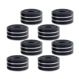 HAMILO Insulator Audio Prevention Howling Speaker Diameter Approximately 1.6 inches (40 mm), 8 Piece Set