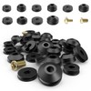 106Pcs Faucet Washer Assortment Kit Rubber Flat and Beveled Washers