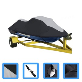 SBU Compatible for Sea Doo Jet Ski GTI SE 130 Cover 2007 2008 2009 2010 Jetski Cover PWC 600 Denier