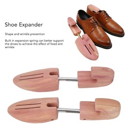 Árbol de Zapatos de Cedro, Camilla de Zapatos de Madera, árboles de Zapatos Ajustables para Hombres y Mujeres, Expansor de Moldeador de Zapatos de Madera (Estados Unidos 9-10)