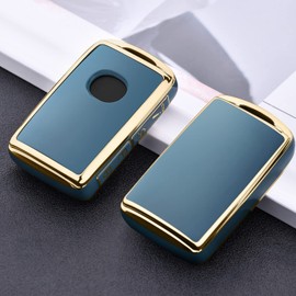 ELOHEI for Mazda Key Fob Cover Case, Soft TPU Key Fob Case for 2020 2021 2022 2023 Mazda CX5, CX30, CX9, 2019 2020 2021 Mazda 3, Mazda 3 Hatchback
