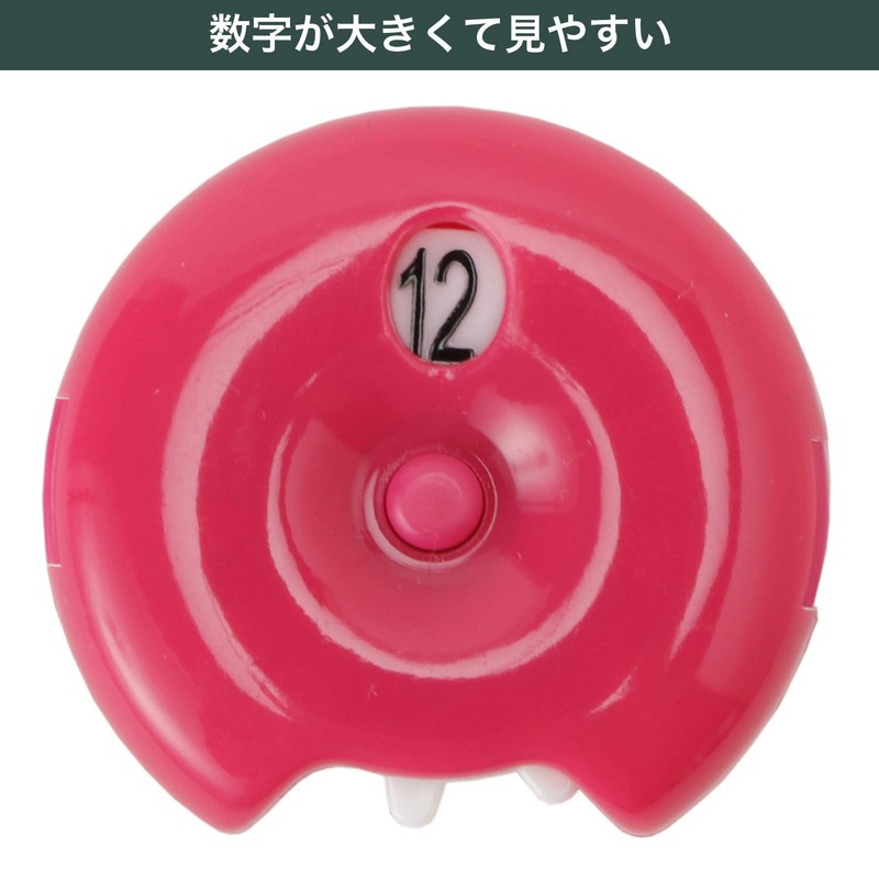 Tabata(タバタ) ゴルフ スコアカウンター ゴルフラウンド用品 スコアカウンターcoron GV0912 P