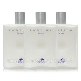 Man with a flower Emotion Lotion 160ml x 3ea Men's Cosmetics Moisture Sebum Control Pore Hydration Gift Set for Men / 이모션 로션 160mlx3ea 남성화장품 수분 피지 모공 보습 선물용 남성세트