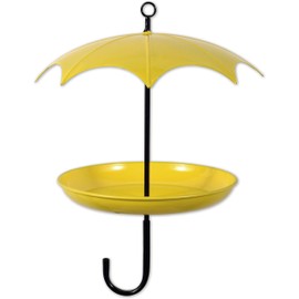 Sunset Vista Designs for The Birds Umbrella-Shaped Bird Feeder, 13-Inch, Yellow