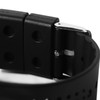 LED Digital Watch Waterproof Clear Display Breathable Strap Electronic Watch