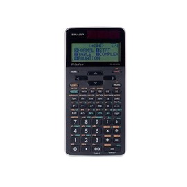 Sharp ELW516XGBSL Write View 422 Function 16 Digit 4 Line Scientific Calculator, Black